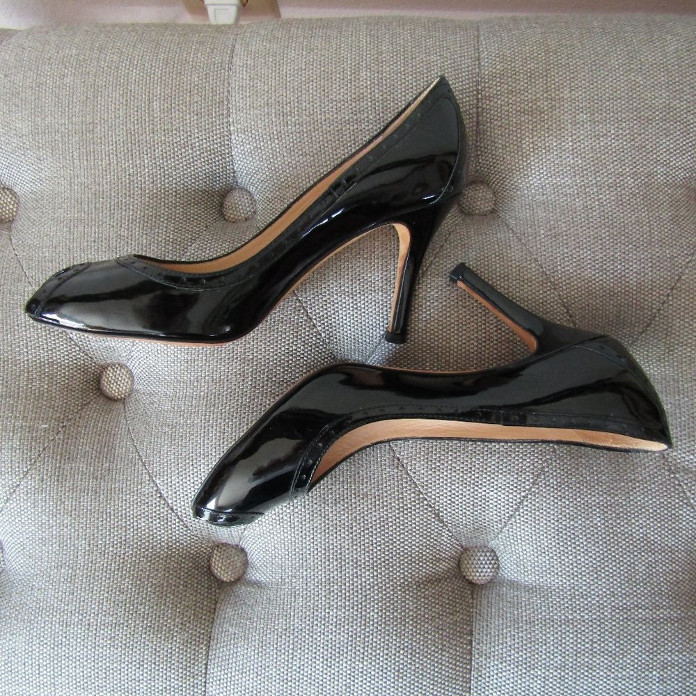 Kate Spade Giselle Oxford Leather Pumps Made in Italy Size 6 - Picture 6 of 10